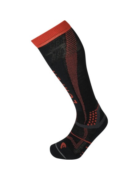 Κάλτσες Lorpen T3 Ski Light Eco Man Socks Black Orange