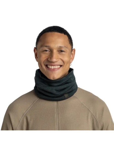 Buff® Merino Heavyweight Neckwarmer - Solid Forest - 113018.809.10.00