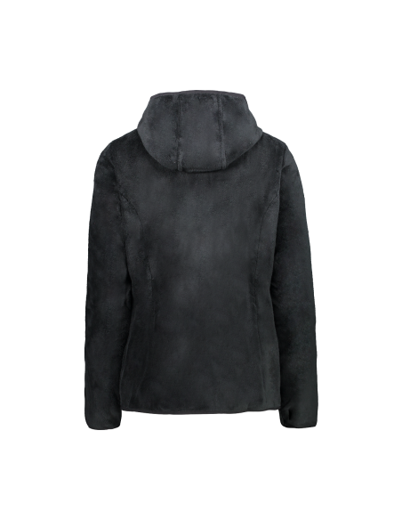 Γυναικείο HighLoft hooded fleece CMP Nero - Graffite