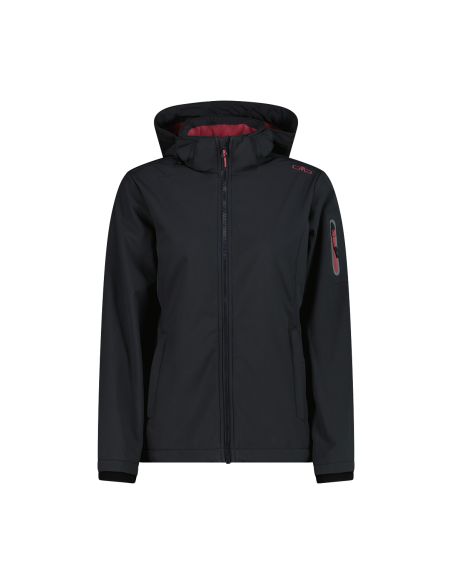 Γυναικείο Softshell Jacket CMP With Detachable Hood Antracite - Peony