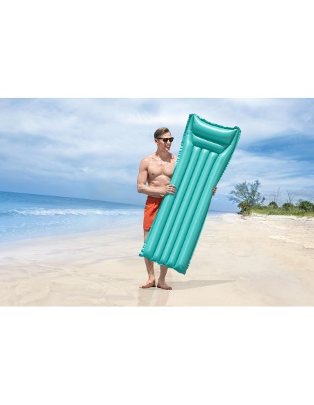 Σρώμα θαλάσσης Bestway Summer Essential Floating Mat Green 1.83m x 69cm