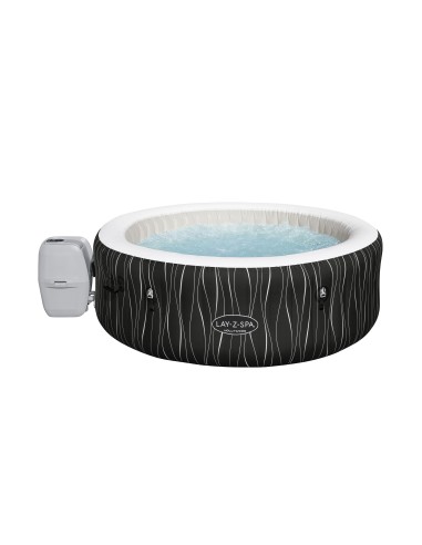 Lay-Z-Spa Hollywood Luxe AirJet 6 Black Waves Round (1.96m x 66cm)