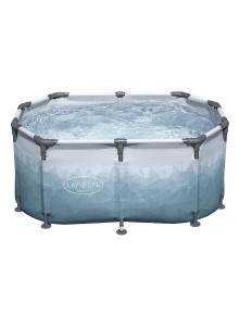 Lay-Z-Spa Glacial dip Ice bath tub 2-Person Gray Wave (150 cm x 90 cm)