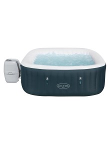 Lay-Z-Spa Ibiza EnergySense AirJet 6 Dark Green Square (180 cm x 180 cm x 66 cm)