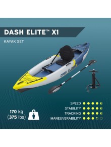 kayak Bestway Hydroforce Dash Elite X1 Kayak Set 3.35 m x 92 cm x 30 cm 2