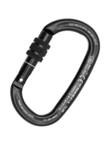 Καραμπίνερ Ασφαλείας Kong Ovalone Screw Sleeve Black