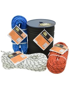 Ημιστατικό σχοινί Kong Forza 10mm - Κόκκινο - 200m